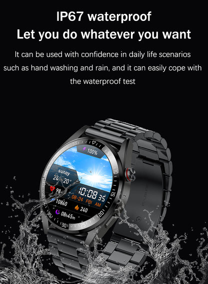 2024 Zwatch 454*454 AMOLED Curved 1.39 Inch Screen, Built-In Microphone and HD Speakers, Always On Display, 8GB Local Music, With Bluetooth Earphones Compatibility