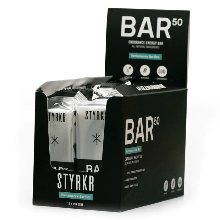 BAR50 Dark Chocolate Chip Energy Bar x 12