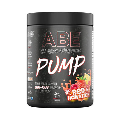 ABE - Pump Zero Stim PRE-WORKOUT (3 Flavours) 500g