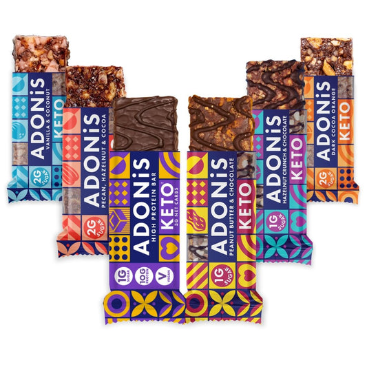 Adonis Keto Bar - (6 Flavours)