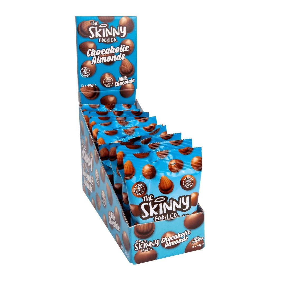 Chocaholic Milk Chocolate Almonds Case 480g