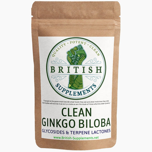 CLEAN Genuine Ginkgo Biloba Extract + Black Pepper + Cumin + Ginger