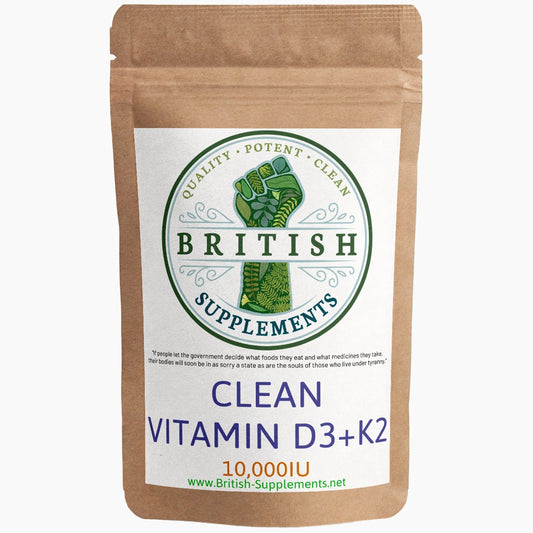 CLEAN Vitamin D3 + K2 +MSM - 10,000 IU
