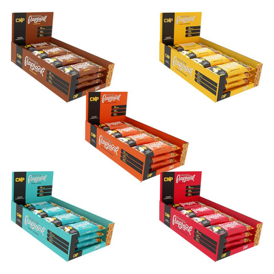 CNP Protein Flapjack 12 x 75g Case - 18g Protein (5 Flavours)