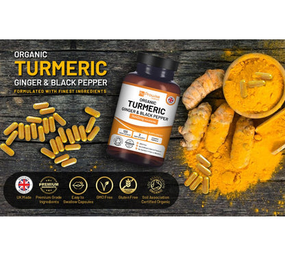 Prowise Turmeric Curcumin 1440mg with Black Pepper & Ginger